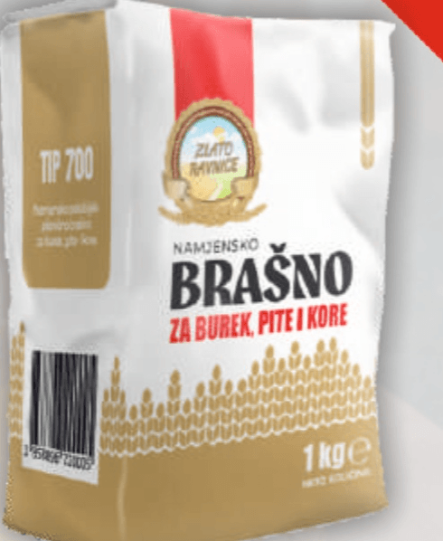 Namjensko brašno Zlato ravnice 1 kg - Akcija u trgovini Boso