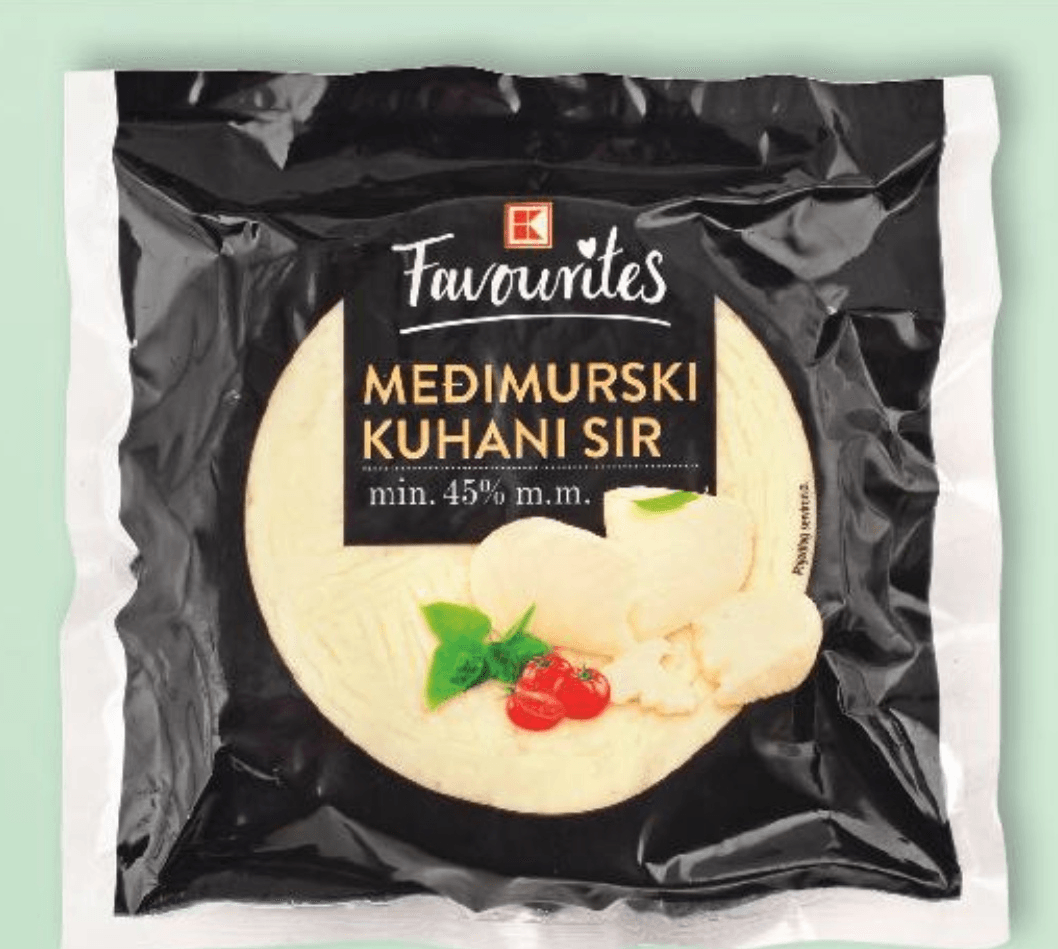 Favourites Međimurski kuhani sir 500 g - Akcija u trgovini Kaufland