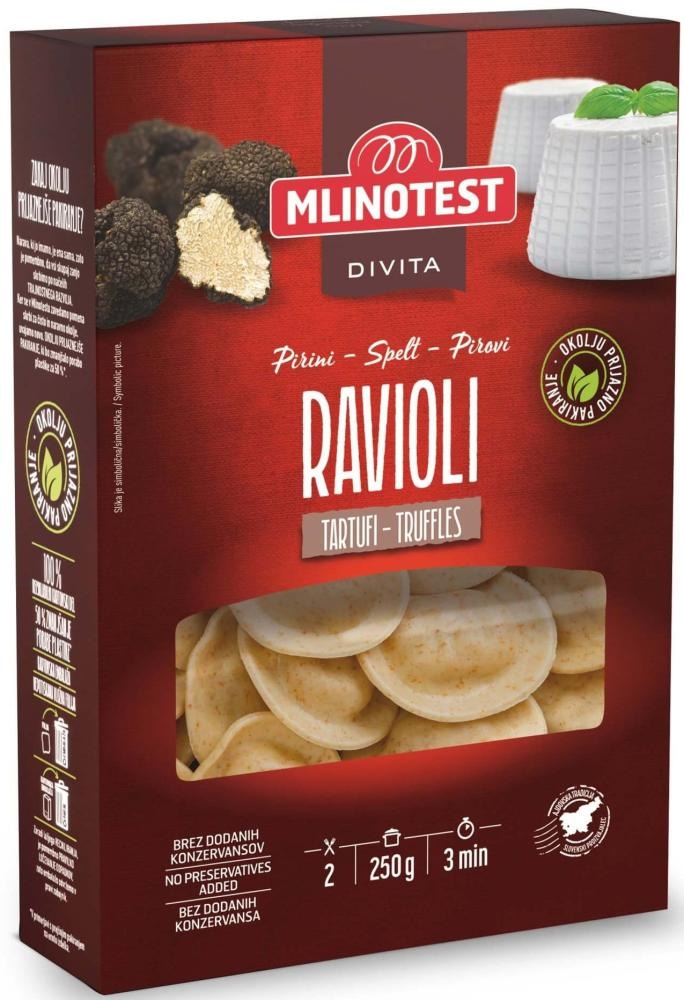 DIVITA Ravioli ili Tortelini 250 g - Akcija u trgovini Kaufland