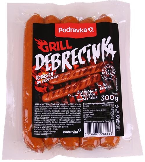 Grill Debrecinka 300g Podravka - Akcija u trgovini Konzum