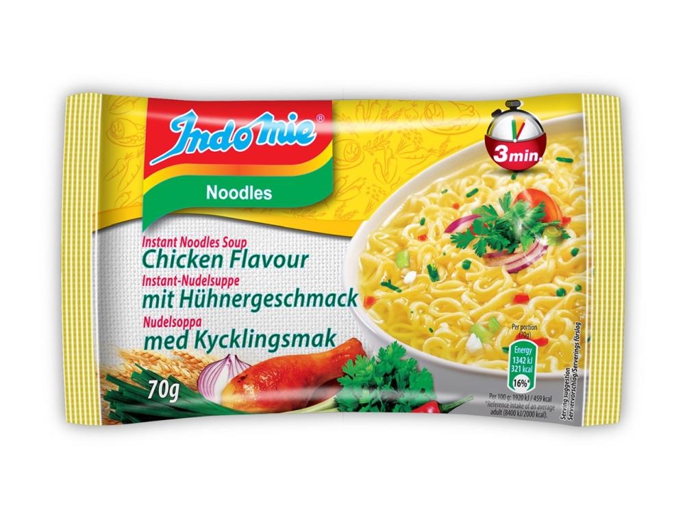 INDOMIE Noodle Instant juha s rezancima i okusom piletine 700 g - Akcija u trgovini Ribola