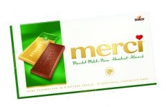 Merci Čokolada s bademima i lješnjacima 100 g - Akcija u trgovini NTL