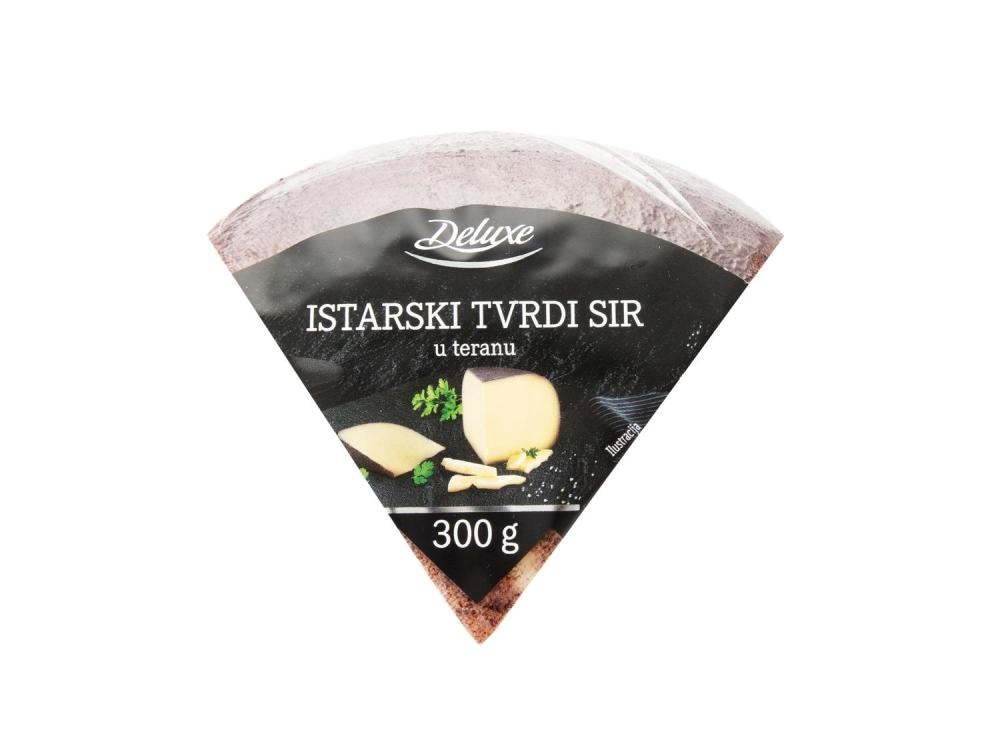 Istarski tvrdi sir u teranu 300 g Deluxe - Akcija u trgovini Lidl