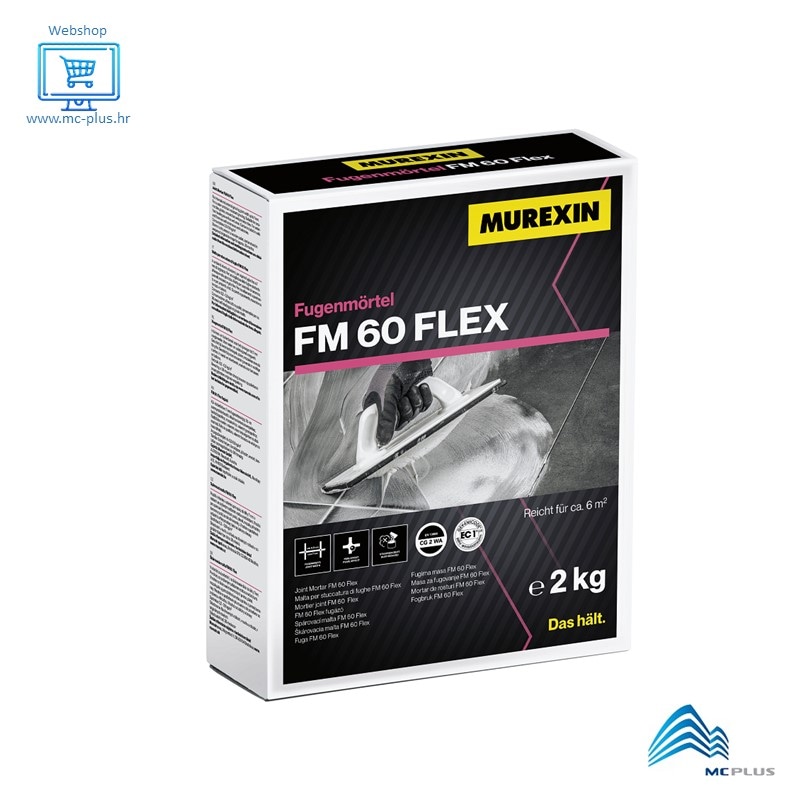 Masa za fugiranje MUREXIN FM 60 2 kg - Akcija u trgovini Pevex