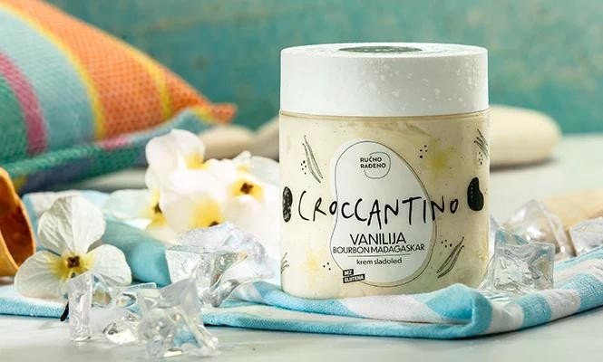 Croccantino Sladoled Vanilija Bourbon Madagaskar 500 ml - Akcija u trgovini Spar