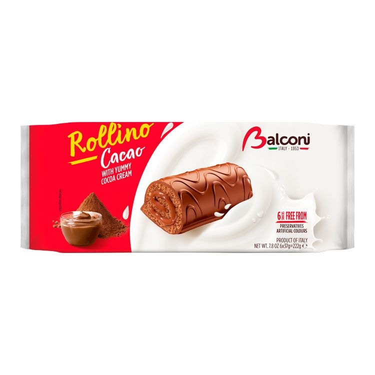 BALCONI Rollino kakao 222g - Akcija u trgovini Pivac