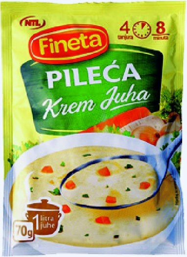 Pileća krem juha Fineta 70 g Finetta - Akcija u trgovini NTL