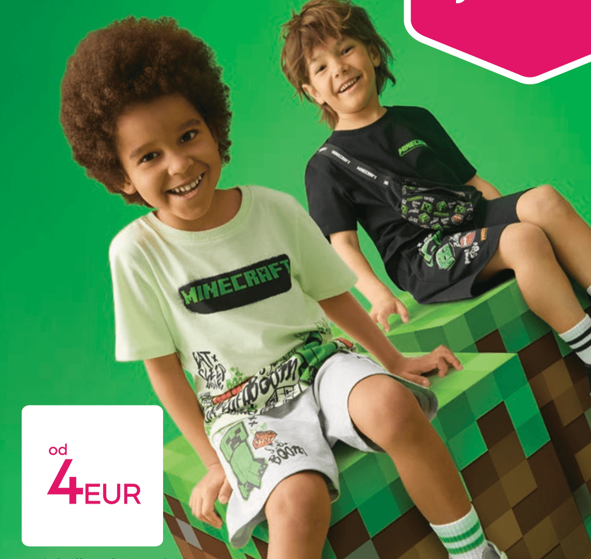 Kolekcija Minecraft - Akcija u trgovini Pepco