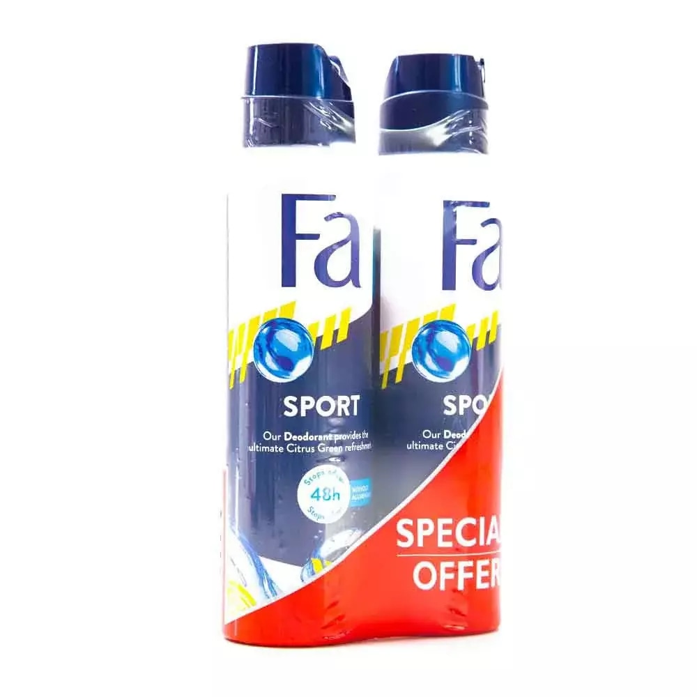 Dezodorant Fa Sport 2x150 ml - Akcija u trgovini Boso