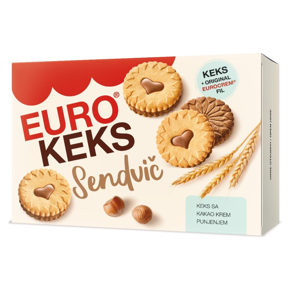 Swisslion Takovo Sendvič keks Eurokrem 250g - Akcija u trgovini Pivac