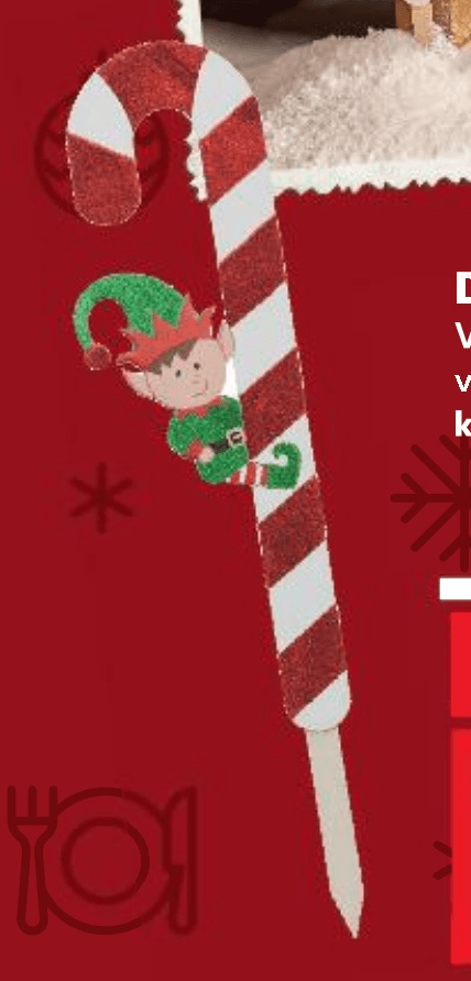 Dekoracija Vilenjak i lizalica cca. 70 cm - Akcija u trgovini Kaufland