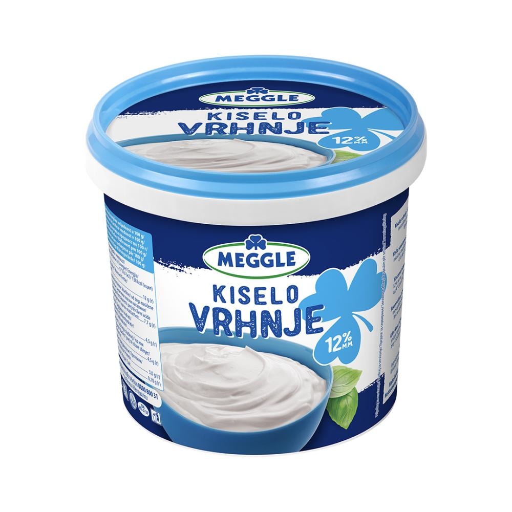 MEGGLE Kiselo vrhnje 850g - Akcija u trgovini Pivac