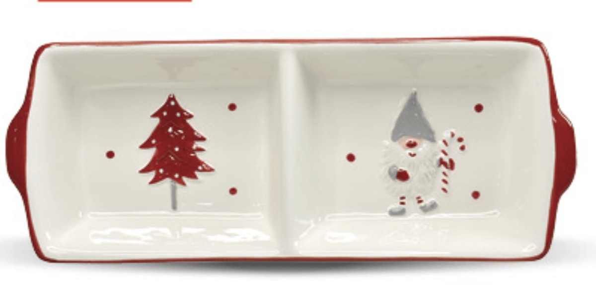 Pladanj s pregradama Djed Božićnjak i drvce kom - Akcija u trgovini Konzum