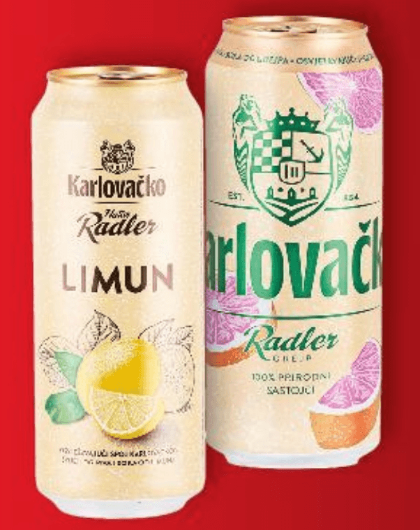 KARLOVAČKO Radler pivo 0,5 L - Akcija u trgovini Kaufland