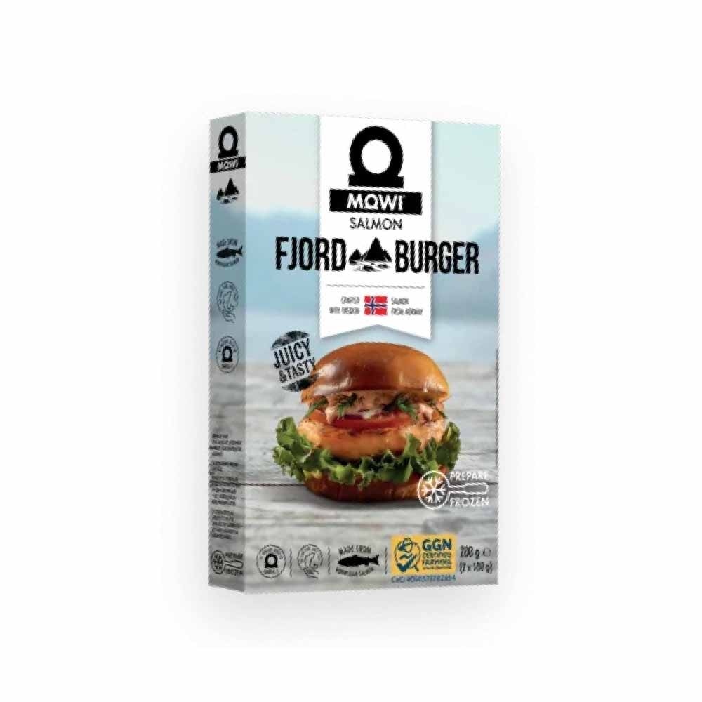 MOWI Fjord Burger od lososa 2 x 100 g - Akcija u trgovini Lidl