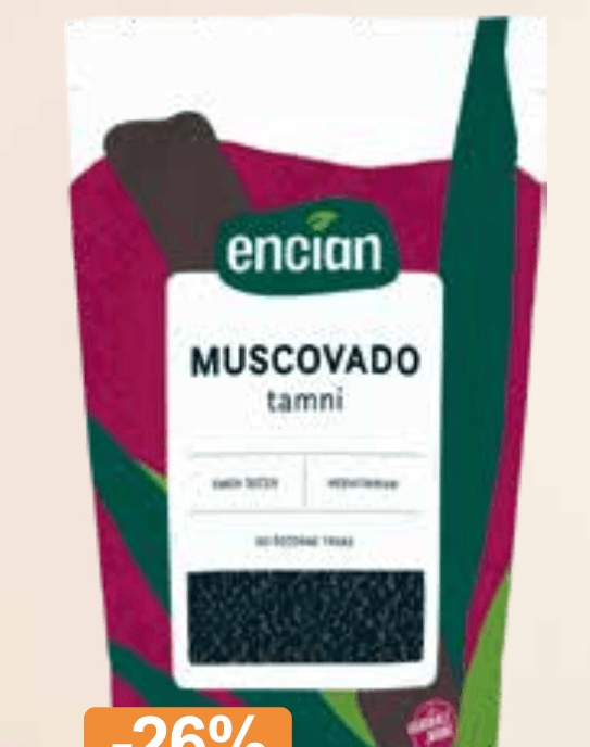 Smeđi šećer Encian 500 g - Akcija u trgovini KTC