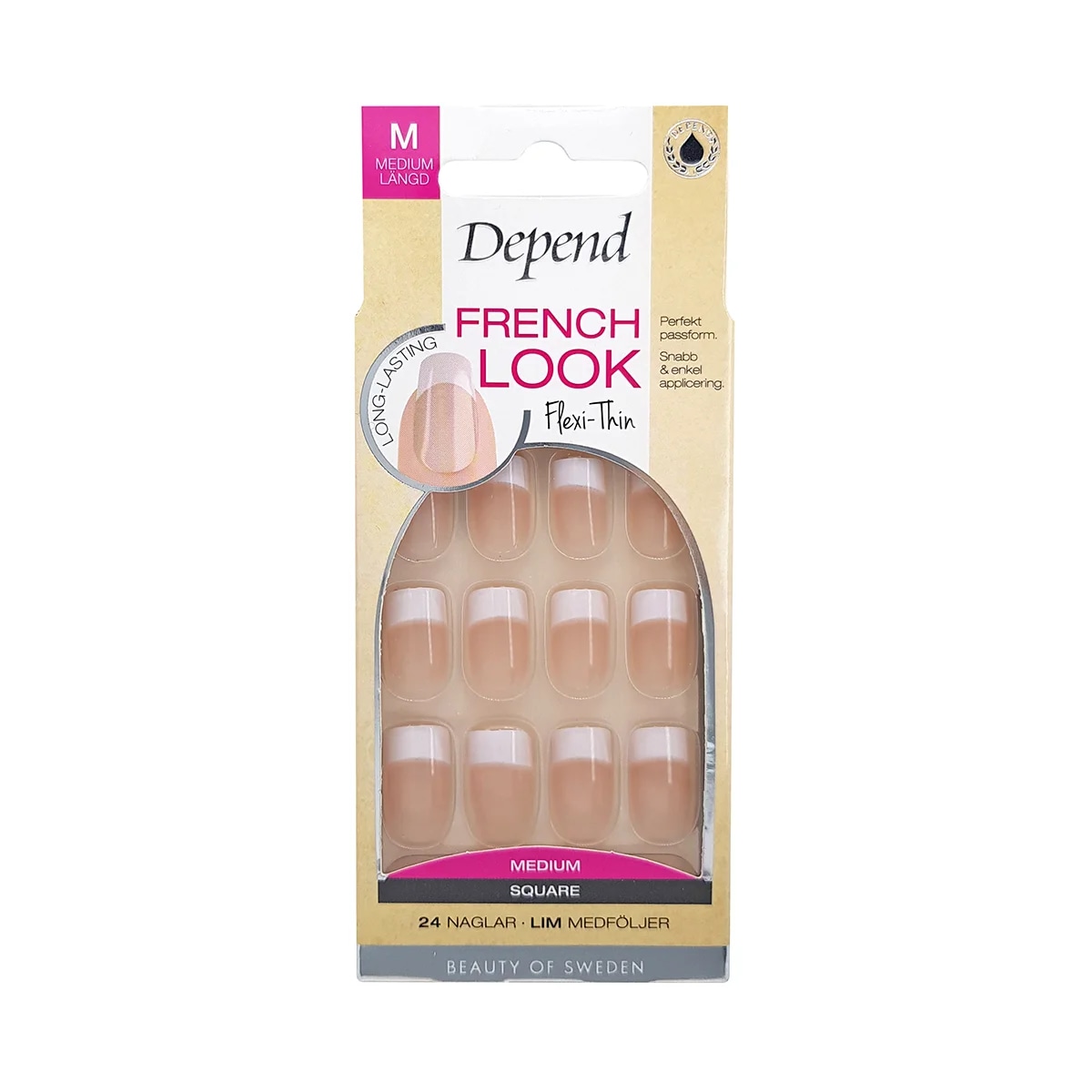 Depend French Look 24 nails - Akcija u trgovini Bipa