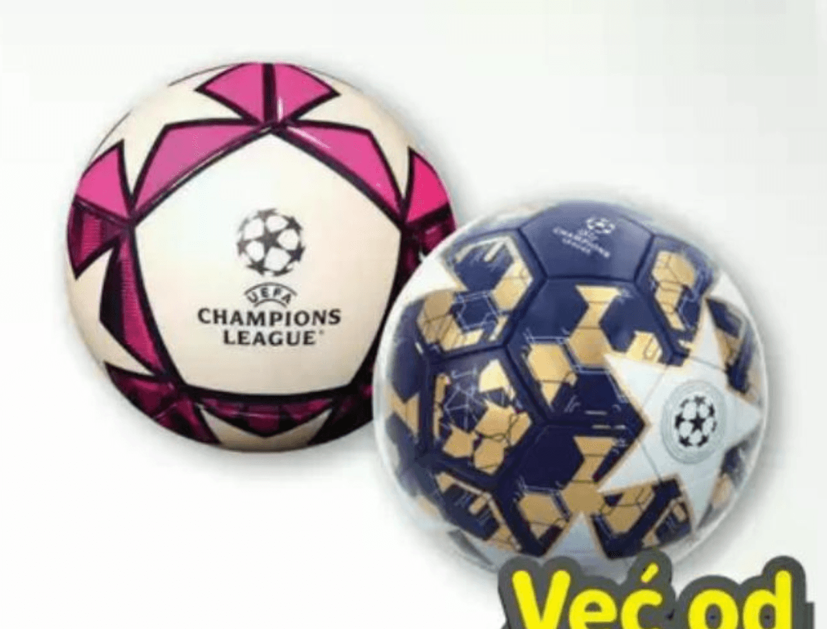 Nogometne lopte - Akcija u trgovini Plodine