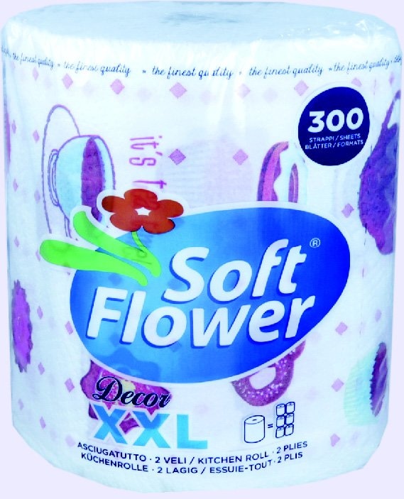 Ubrus Soft Flower 1 pakiranje - Akcija u trgovini Boso