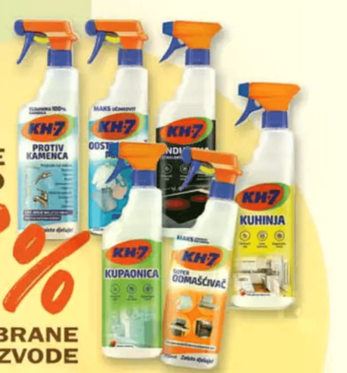 Odabrani KH-7 proizvodi - Akcija u trgovini Stanić Diskont