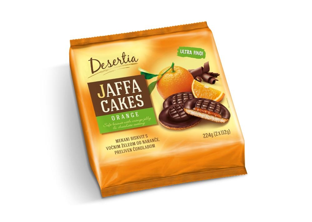 Desertia Jaffa Biskvit naranča 224 g - Akcija u trgovini Ultra