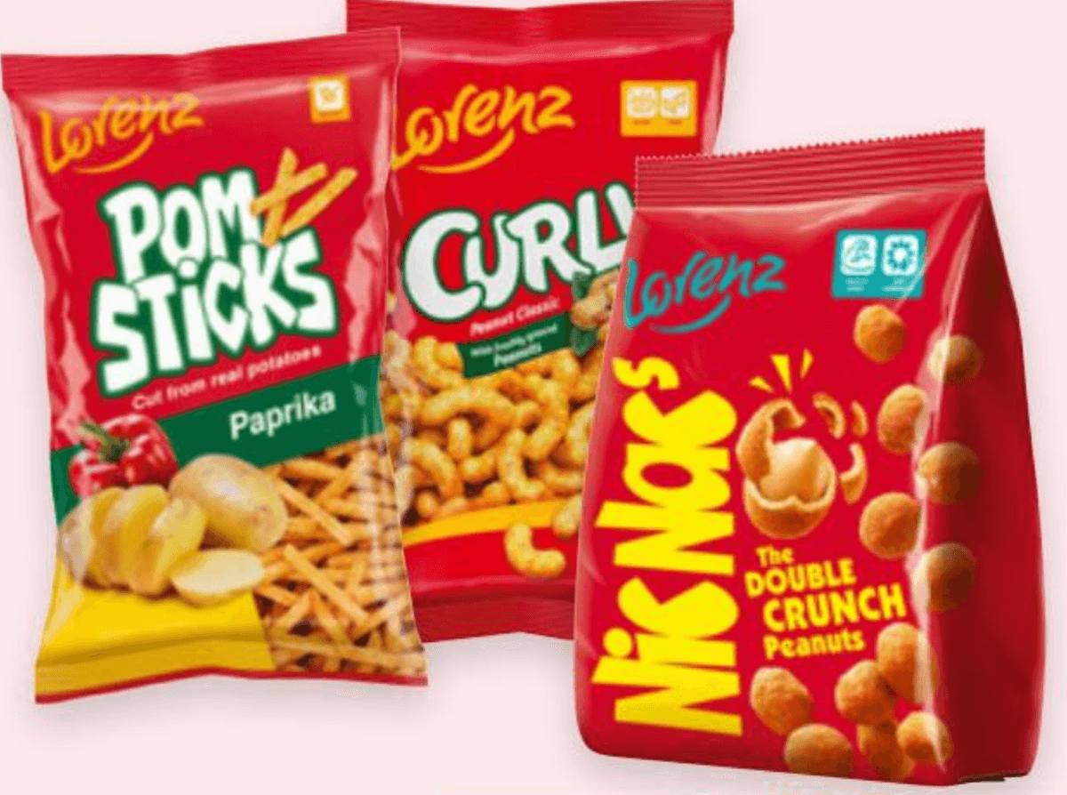 Grickalice Lorenz od 85 g do 125 g - Akcija u trgovini Spar