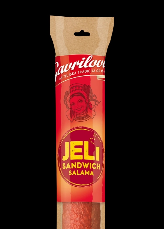 Gavrilović Jeli Sandwich salama - Akcija u trgovini KTC