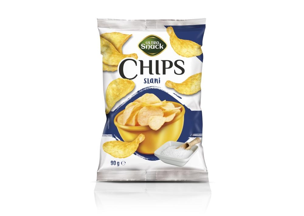 Ultra Snack Čips 90 g - Akcija u trgovini Ribola