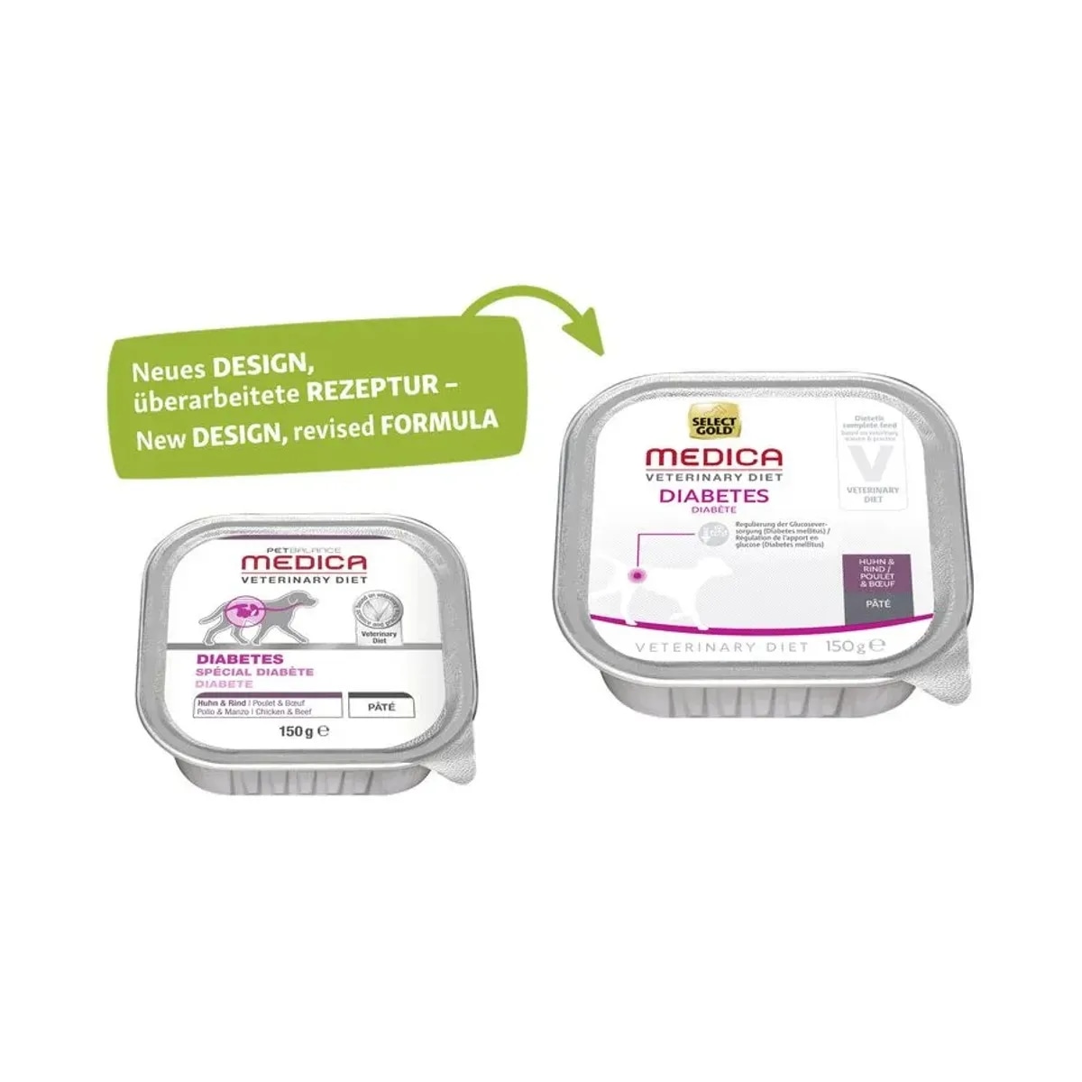 Select Gold Medica Diabetes Piletina i Govedina 150 g - Akcija u trgovini Zoo City