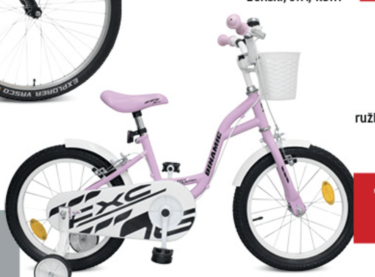 Dječji bicikl kom - Akcija u trgovini Konzum