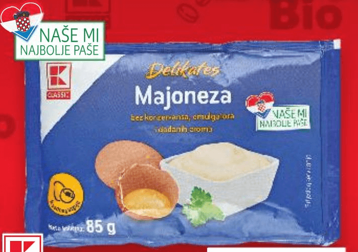 Delikates majoneza 85 g Akcija u trgovini Kaufland