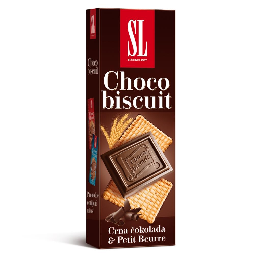 Swisslion Takovo SL milk choco biscuit 125g - Akcija u trgovini Pivac