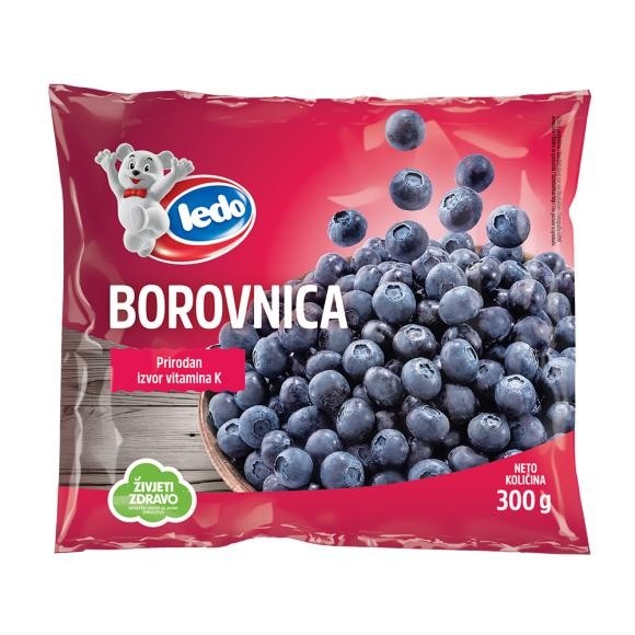 Ledo borovnica smrznuto 400 g Akcija u trgovini Bakmaz