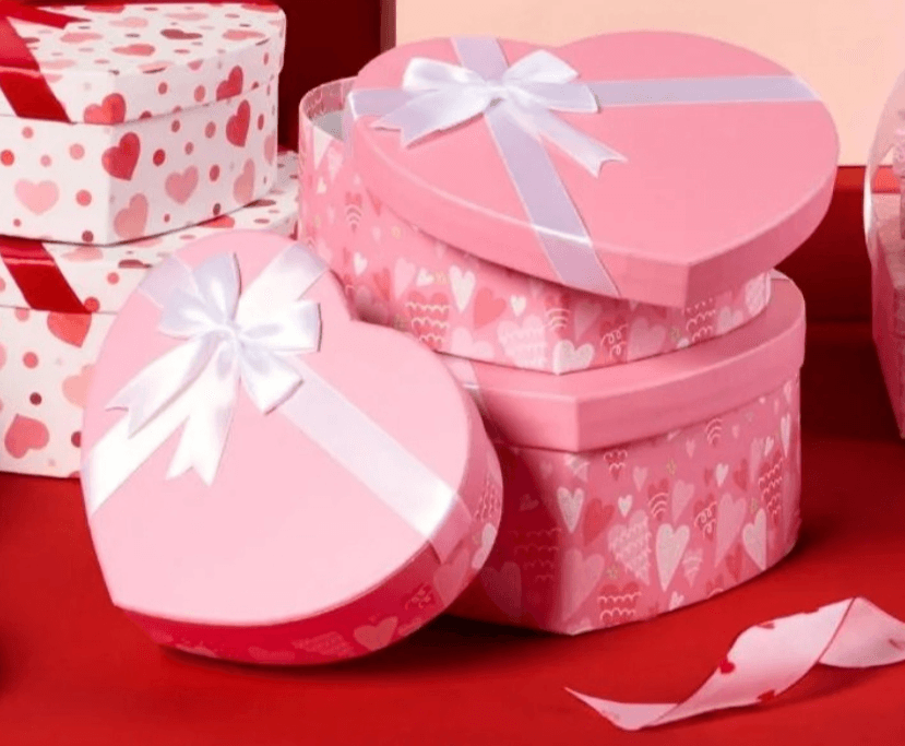 Vrpca za poklon s otiskom srca - Akcija u trgovini Kik