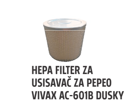 HEPA filter za usisavač za pepeo Vivax AC-601B Dusky - Akcija u trgovini Centar Tehnike