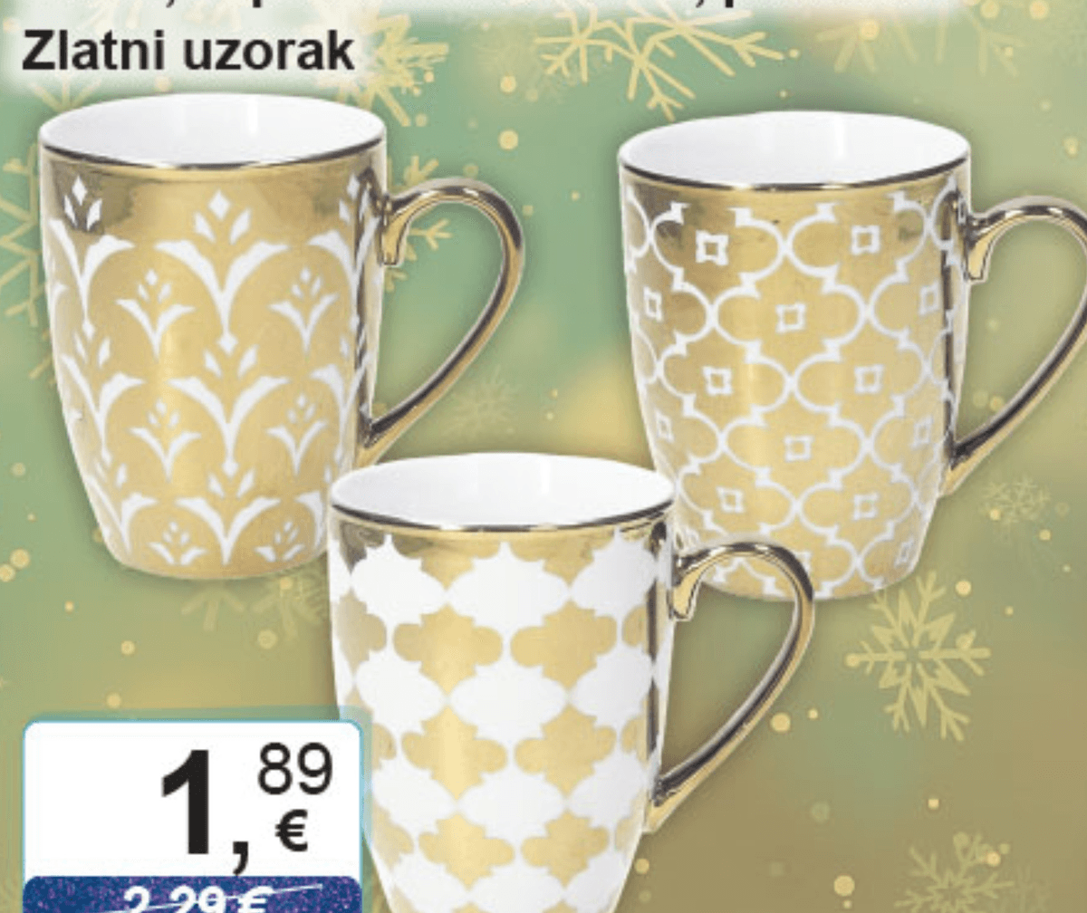 Šalica 1kom - Akcija u trgovini KTC