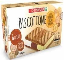 Keks sladoled DESPAR - Akcija u trgovini Interspar