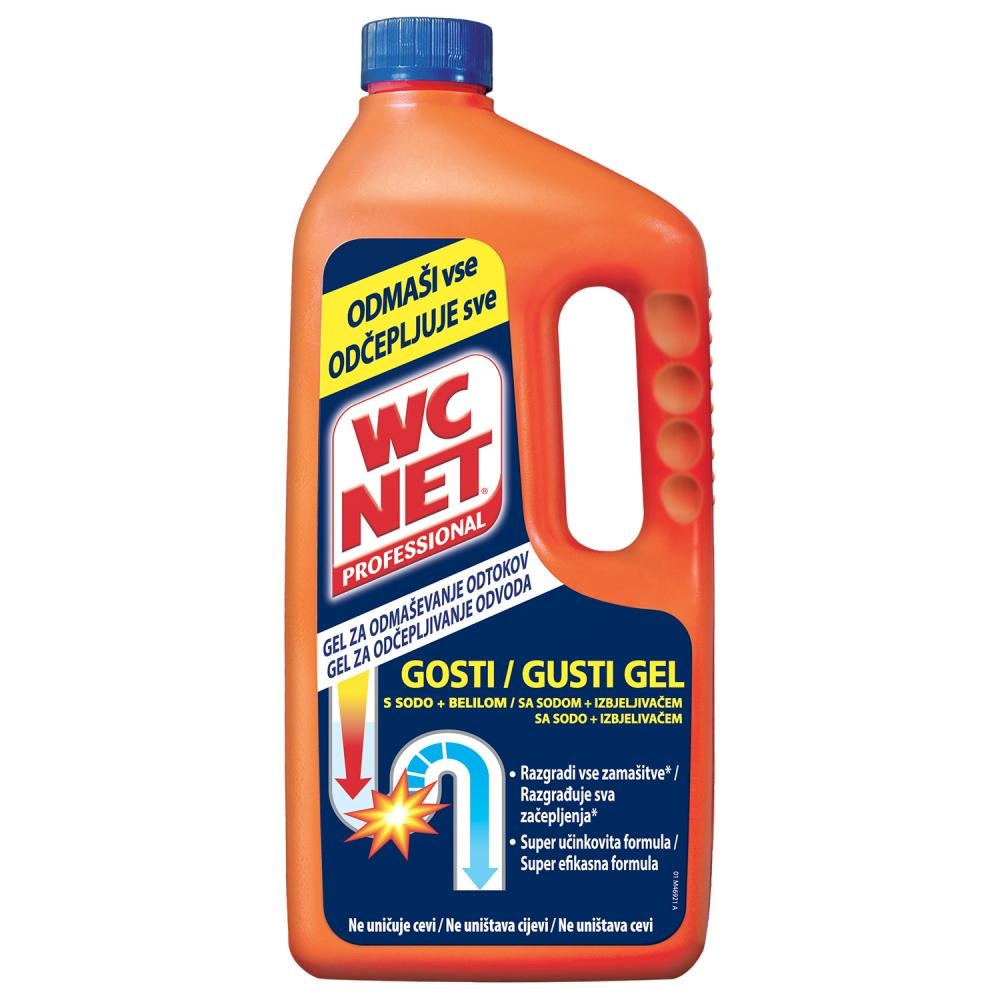 WC Net Energy gel za odčepljivanje odvoda 1 l Akcija u trgovini Ribola