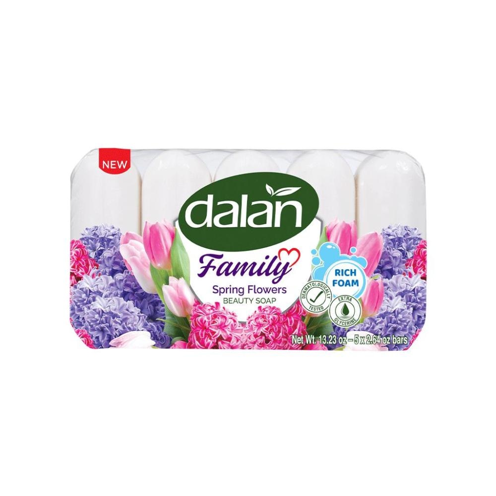 Tvrdi sapun Dalan family lilac rose 5 x 75 g - Akcija u trgovini KTC