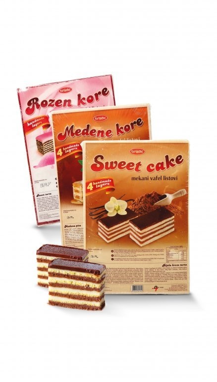 Bradić kore za kolače od 430 g do 450 g - Akcija u trgovini Interspar