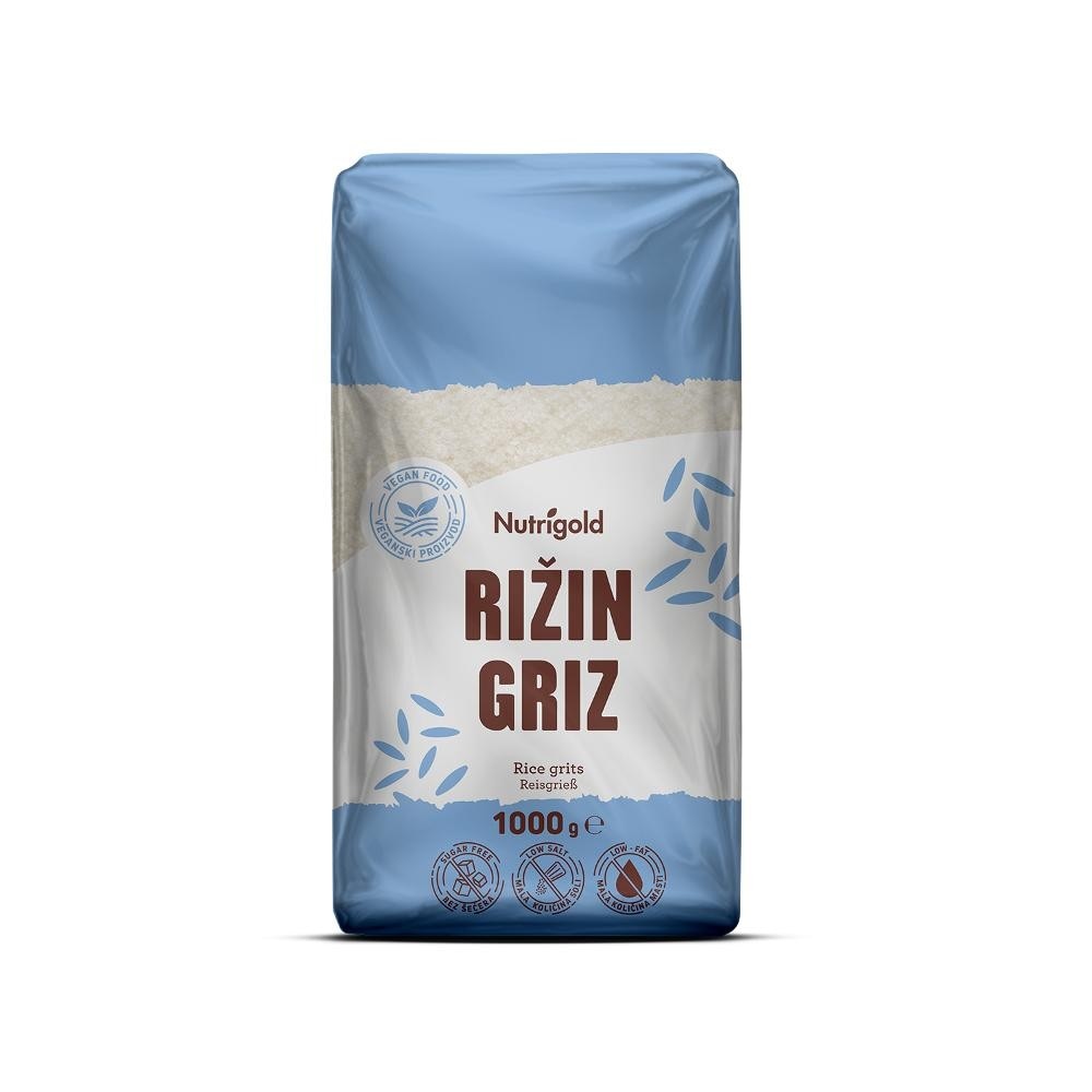 Nutrigold rižin griz 600 g Akcija u trgovini Bipa