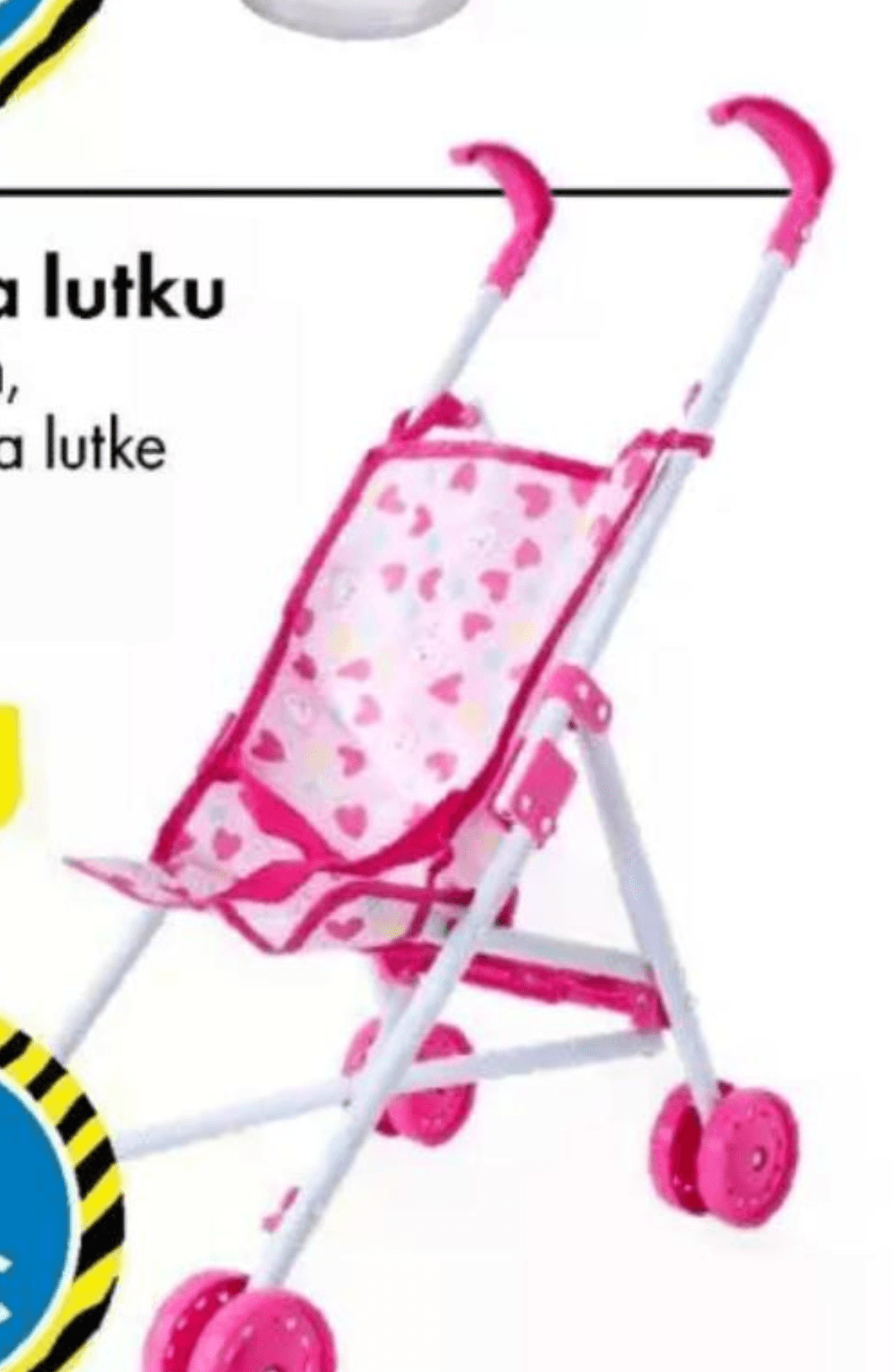 Kolica za lutku - Akcija u trgovini Tedi