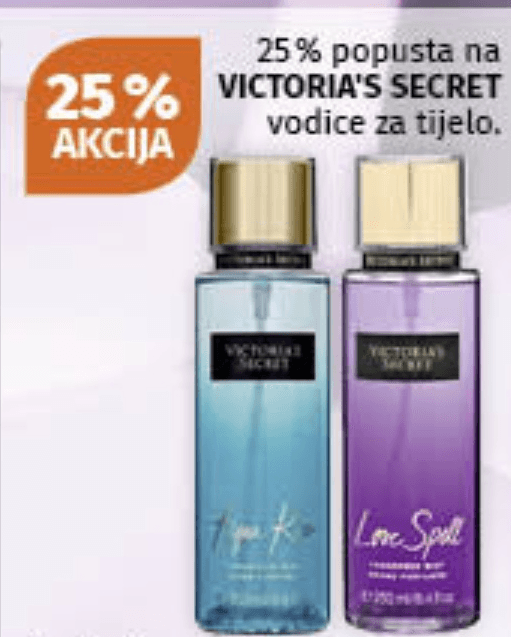 Victoria's Secret vodice za tijelo - Akcija u trgovini Mueller