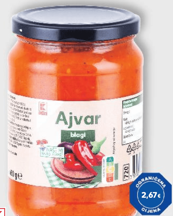 Classic Ajvar 680 g - Akcija u trgovini Kaufland