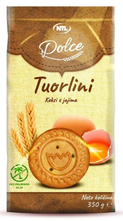 Keks Frollino S jajima 350 g Dolce - Akcija u trgovini Boso