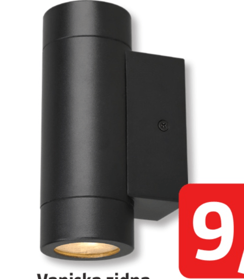 Vanjska zidna LED svjetiljka 'Vada' - Akcija u trgovini Bauhaus