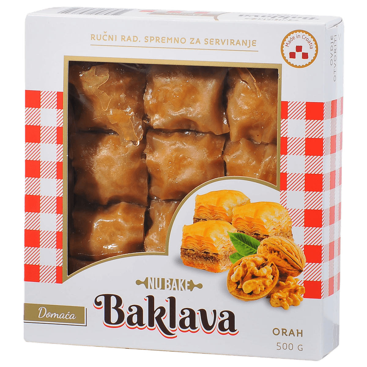 Baklava orah 500 g - Akcija u trgovini Stanić Diskont