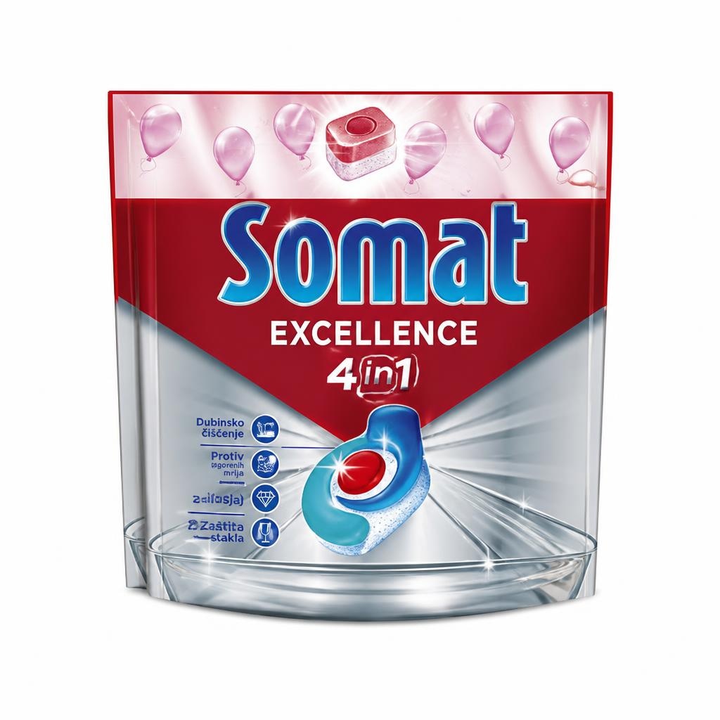 Somat tablete za strojno pranje posuđa 2x75/1 Akcija u trgovini Konzum
