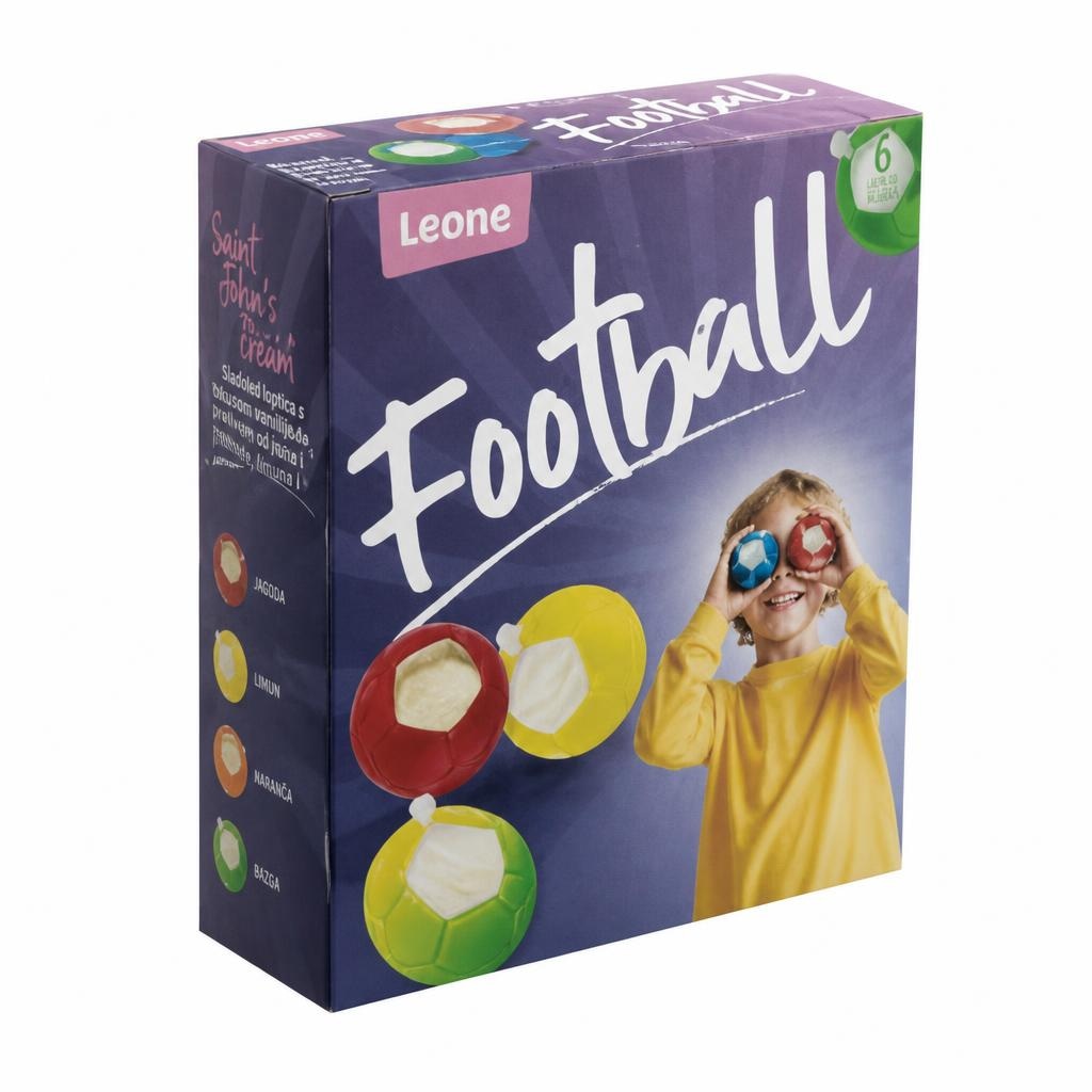 Sladoled Loptica 6 x 140 ml Leone - Akcija u trgovini Spar