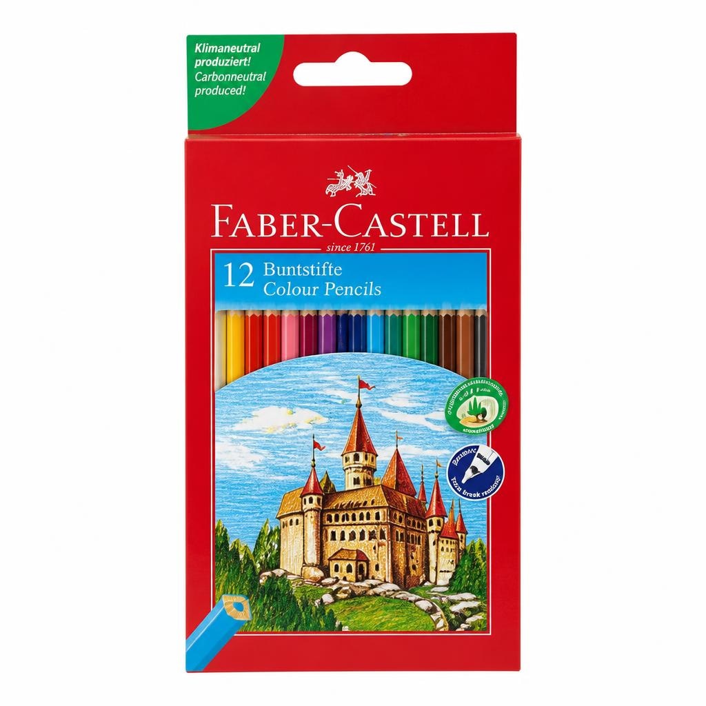 Drvene bojice Faber Castell 12 komada - Akcija u trgovini Spar